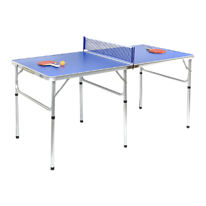 152cm Portable Tennis Table, Folding Ping Pong Table Game Set