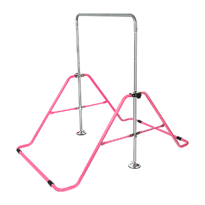 Kids Gymnastics Bars Training Horizontal Bar Monkey Kip Bar Pink