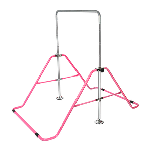 Kids Gymnastics Bars Training Horizontal Bar Monkey Kip Bar Pink