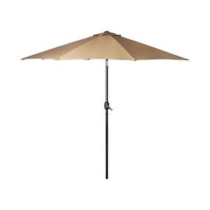 9FT Patio Umbrella Outdoor Garden Table Umbrella with 8 Sturdy Ribs