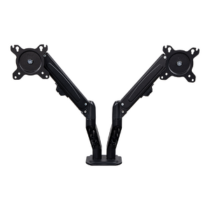 Dual Screen Gas-strut Monitor Stand Mount Desktop Bracket for LED/LC