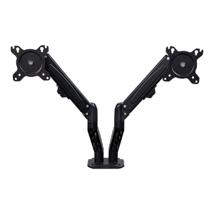 Dual Screen Gas-strut Monitor Stand Mount Desktop Bracket for LED/LC