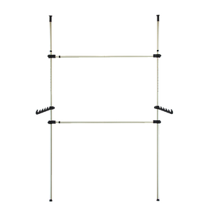 Heavy Duty Adjust Clothes Rail Storage Garment Shelf Hanging Display Stand Rack