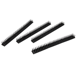 12pc Bird Spikes Human Cat Possum Mouse Pest Control Spiked Fence Wall Deterrent