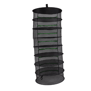 Herb Drying Rack Net 8 Layer Dryer Mesh Hanging Dryer Rack Zipper Dry Rack