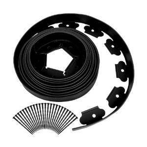 Landscape No Dig Lawn Garden Edging Kit 10m Flexible Durable Border Paver