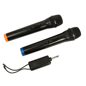 2 x Wireless Microphone Handheld Cordless Professional Mic Karaoke Receiver