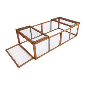 Chicken coop LARGE Run Guinea Pig Cage Villa Extension Rabbit hutch house pen
