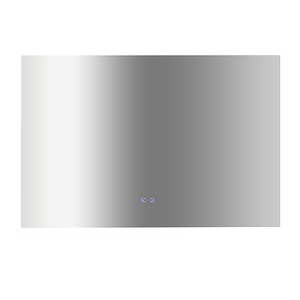 Rectangular Mirror LED Anti-Fog Illuminated Bathroom Living Room - 120x80cm