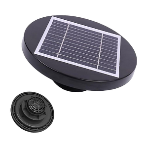 Solar Powered Roof Fan Ventilator Loft Vent for Boat RV Greenhouse Shed Caravan