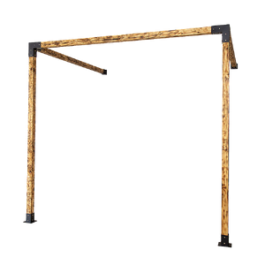 Roof Pergola Gazebo Shed Matte Black Steel Brackets DIY Kits