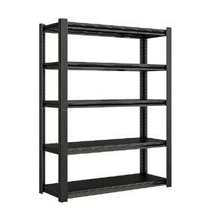120x40x183cm Metal Garage Shelving Rack Heavy Duty Steel Storage Organiser for Workshop