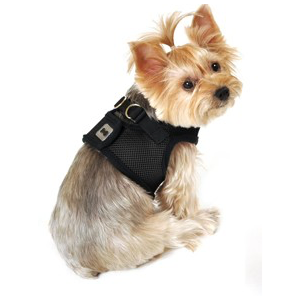 Vest Harness Pet Dog-Cat Step-in Velcro and Buckle Attachments - Moondidley Pets Large Light Blue