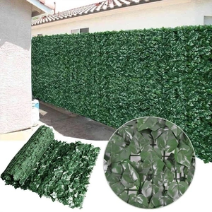 Artificial Ivy Leaf Hedging 3M x 1M Roll (Fake Ivy Roll)