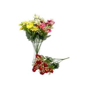 bulk 24 Artificial Chrysanthemum 6 Branches 4 Assorted 10 x 35 cm