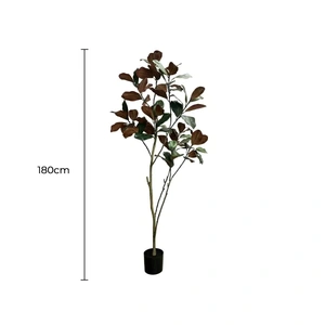 Potted Artificial 180cm Magnolia Tree