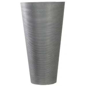 Decorative Large Modern Grey Round Planter 71cm