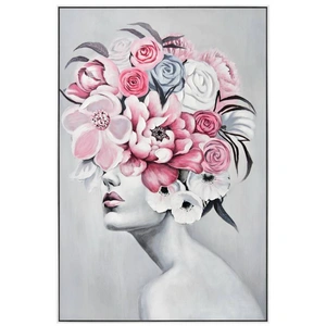 Porsche Lady Framed Canvas Wall Art 120cm