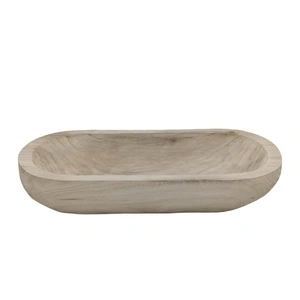 bulk 4 Wood Boat Tray Rectangle 45cm