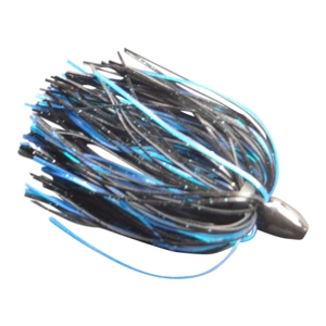 1/2 oz Skirted Microjig in Black Blue