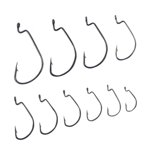 0/4 Wide Gape Worm Hook 15 Pack
