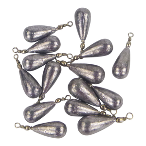 Swimerz 7gm Teardrop Sinker, Lead, 15 pack