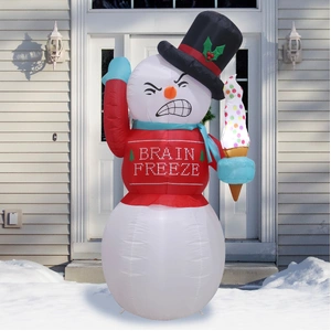Airpower Shaking Freeze Snowman 180cm