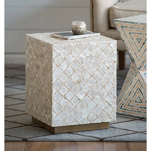 HAYMEN SQUARE SHELL STOOL/TABLE