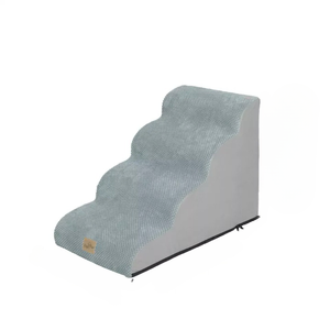 4 Step Curved Dog Ramp Stairs for Training