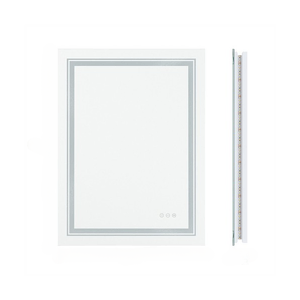 Modern Luxury: LED Mirror with Defogger 600*800mm Double LED