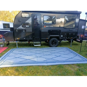Diamond 4m x 2.4m recycled poly mat