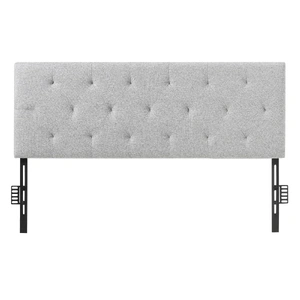 Headboard, Full Size Headboard with Adjustable Height, Comfortable Diamond Tufted for Full Size Bed, W 56.3 x H（35.6-47.4）inches, Ideal for Bedroom, H