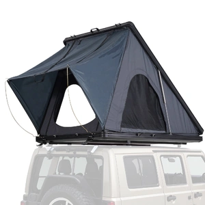 VEVOR Rooftop Tent Hard Shell 2-3 Person Waterproof for Jeep SUV Truck w/ Ladder
