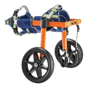 Dog Wheelchair for Back Legs, Lightweight 2 Wheels Pet Wheelchair, Height, Width & Length Adjustable, Dog Cart with Shock-Absorbing Wheels, for Injure