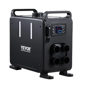 8KW Diesel Heater, 12V/24V All in One Diesel Air Heater, Bluetooth APP Control, Remote Control and Display Screen, CO Alarm, Fast Heating Vertical Por