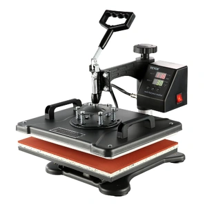 1400W Heat Press Machine 8 In 1 Sublimation Steel Frame Heat Presses with Temperature And Time Control (12X15INCH 8IN1)