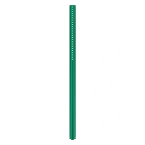 VEVOR 6FT U-Channel Sign Post, 4Pack Green Heavy Duty Steel Fixed Fence Post, Steel Fence U-Channel Sign for Garden, Courtyard, Farm or Traffic Inters