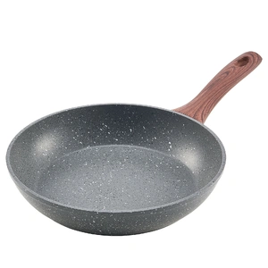 Frying Pan Skillet, Aluminum Egg Fry Pans, 3 Piece Set (250, 280, 325 mm), Nonsitck Heavy-Duty Skillets with Heat-Resistant Handle, Chef's Kitchen Coo