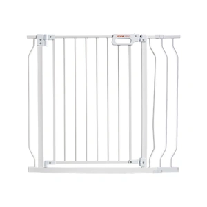 Baby Gate, 749-990 mm Extra Wide, 762 mm High, Dog Gate for Stairs Doorways and House, Easy Step Walk Thru Auto Close Child Gate Pet Security Gate wit
