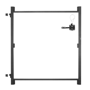 VEVOR Gate Building Kit, Fits 152.4 to 243.8 cm Wide Openings, Up from 182.9 to 213.4 cm High Fence, Adjustable Gate Building Kit, Anti Sag Full Gate 