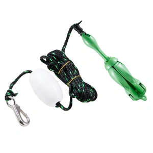 Kayak Anchor Kit, 3.5 lb Paddle Board Anchor Kit with 26.2 ft/8 m Rope and Buoy, Folding Small Boat Anchor with Storage Bag and Snap Hook, Kayak Acces