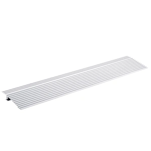 Door Threshold Ramp, 1" Rise, 800 lbs Load Capacity, Door Ramp for Wheelchairs, Aluminum Threshold Ramp for Doorways, Adjustable Modular Threshold Ram