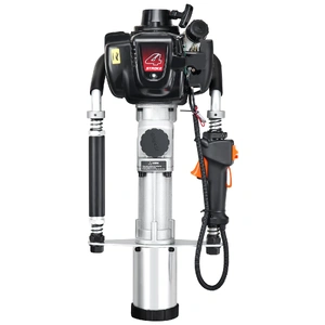 VEVOR 37.77cc Gas-Powered T Post Driver 4-Stroke Fence Piling Pounder w/ 3 Head