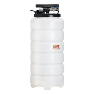 VEVOR Fluid Extractor, 15 Liters Capacity, Pneumatic/Manual Oil Changer Vacuum Fluid Extractor with Dipstick and Liquid Suction Hose, Oil Extractor Ch
