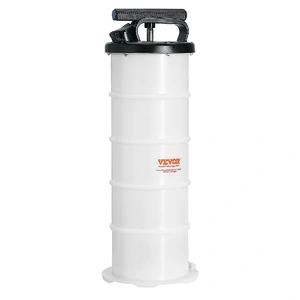 VEVOR Fluid Extractor, 6.5 Liters Capacity, Manual Hand-Operated Oil Changer Vacuum Fluid Extractor with Dipstick and Suction Hose, Oil Extractor Chan