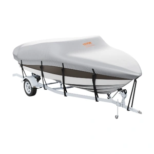 VEVOR Boat Cover 600D Waterproof 20-22 ft Boat Cover V-Hull Tri-Hull Runabout