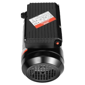 VEVOR 0.75KW Electric Motor 1400 rpm, AC 220~240V 5.45A, 80, B3 Frame, Air Compressor Motor Single Phase, 19mm Keyed Shaft, CW/CCW Rotation for Agricu