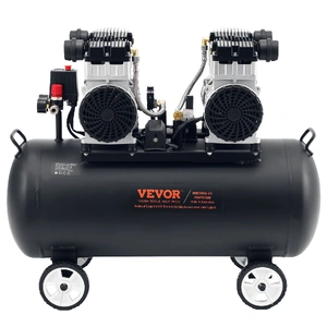 VEVOR Air Compressor Compact Portable Oil Free Compressor 75L 90 PSI