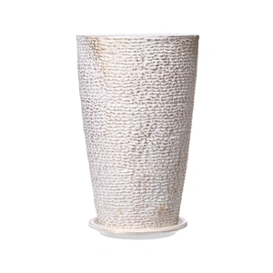 VEVOR Tall Planter Set of 2 Round Tapered Plant Pots 53 cm for Outdoor Indoor