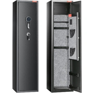 VEVOR Gun Safe Rifle Safe with Digital Keypad & Lock 5 Rifles Storage Cabinet